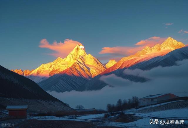 步天堂！西藏库拉岗日雪山圣湖美到窒息pg电子娱乐平台藏在喜马拉雅深处的徒(图12)